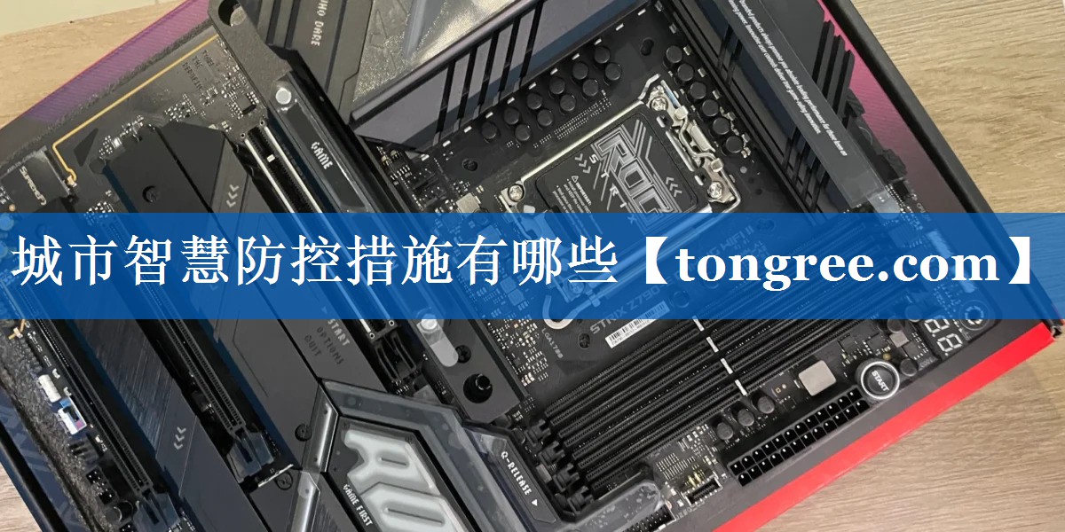 城市智慧防控措施有哪些