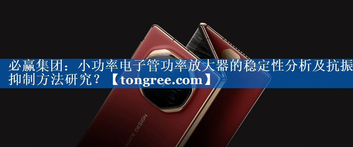 小功率电子管功率放大器的稳定性分析及抗振抑制方法研究? 小功率电子管功率放大器的稳定性分析及抗振抑制方法研究?